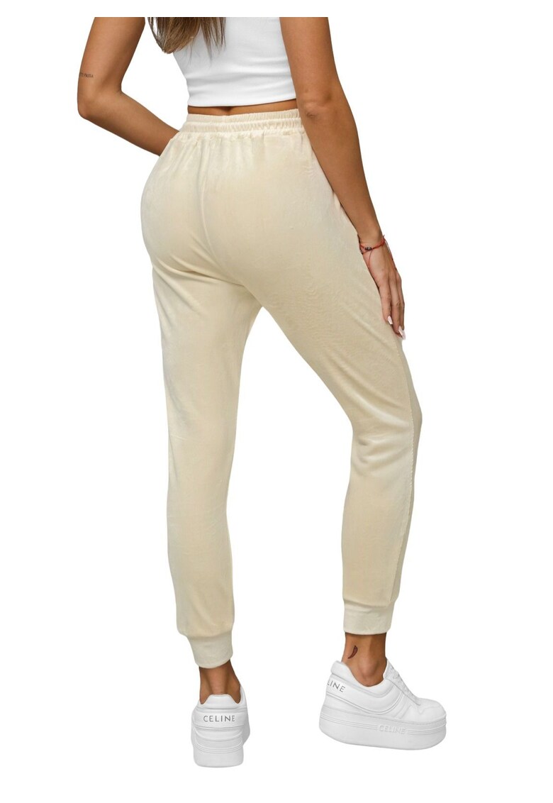 Pantaloni de trening din catifea femei JS/8K1532