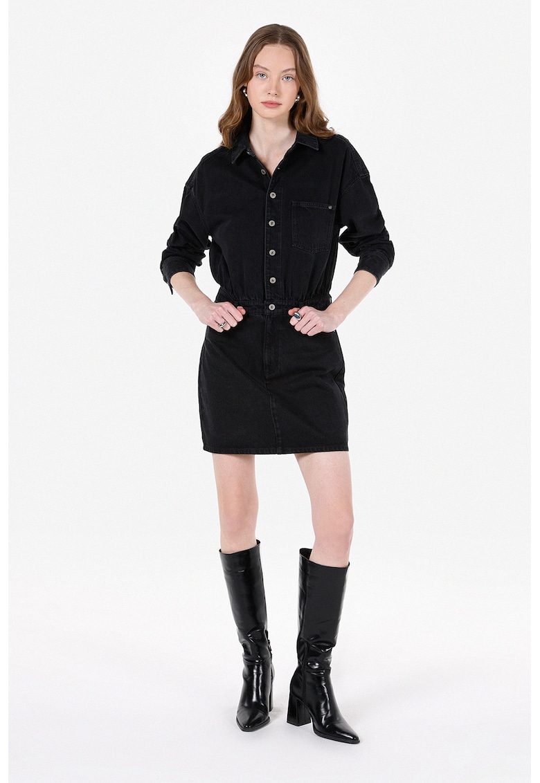 Rochie mini din denim
