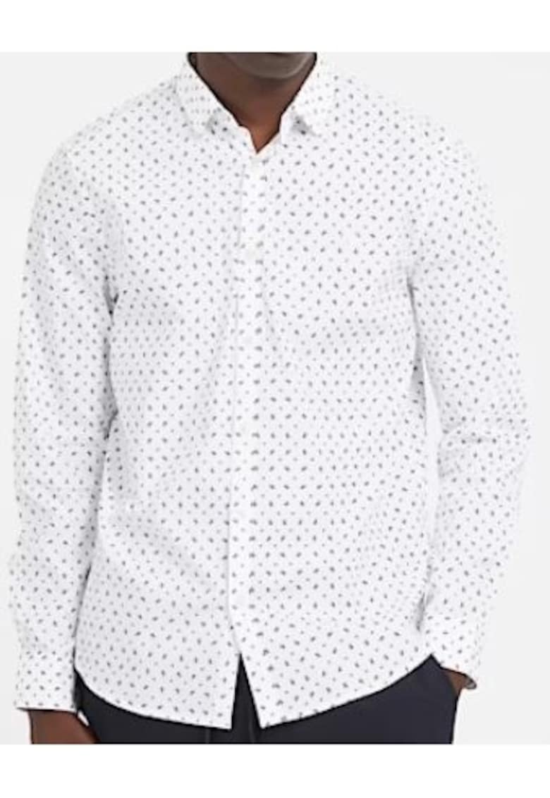 Guess Camasa barbati - Bumbac - Alb32` - Alb
