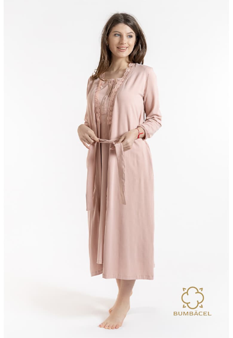 Capot pentru dame - Roz pastel