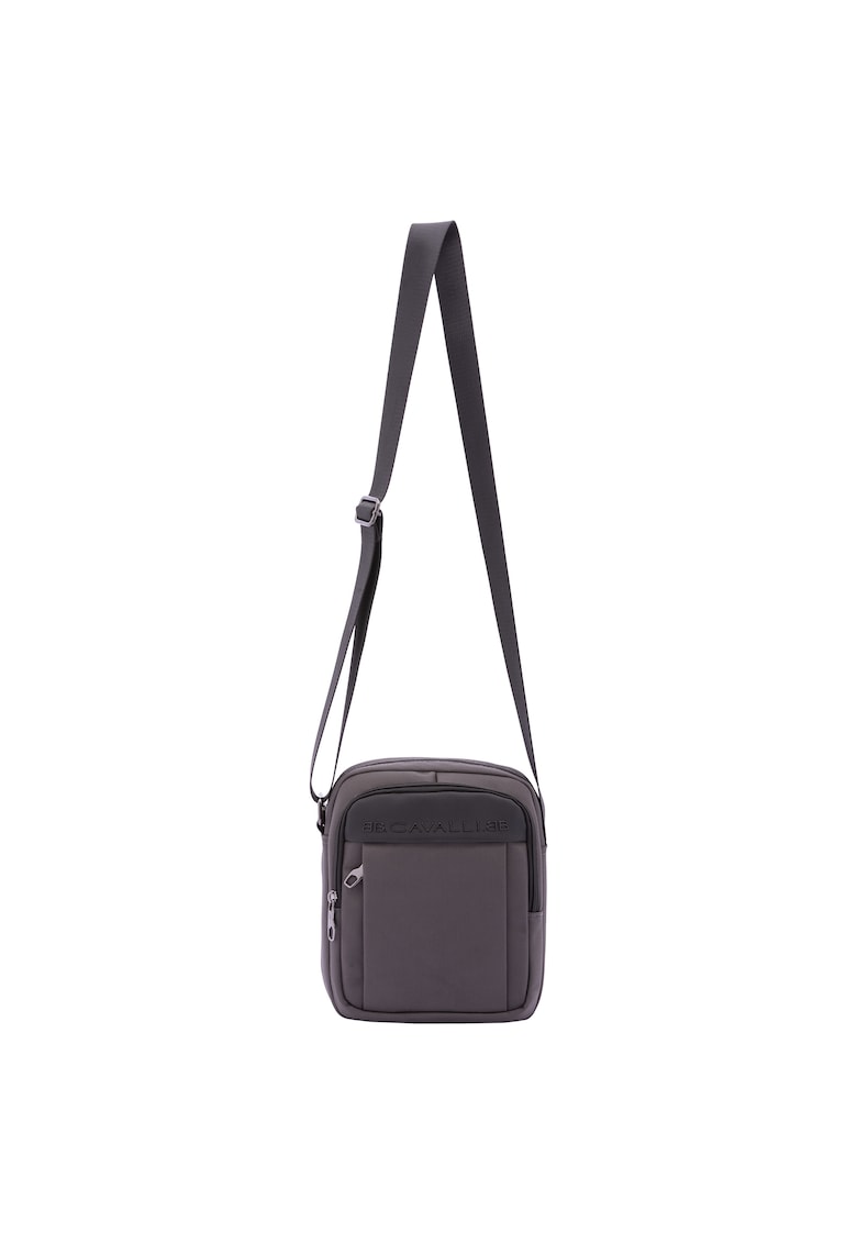 Geanta crossbody cu barete ajustabile - Gri