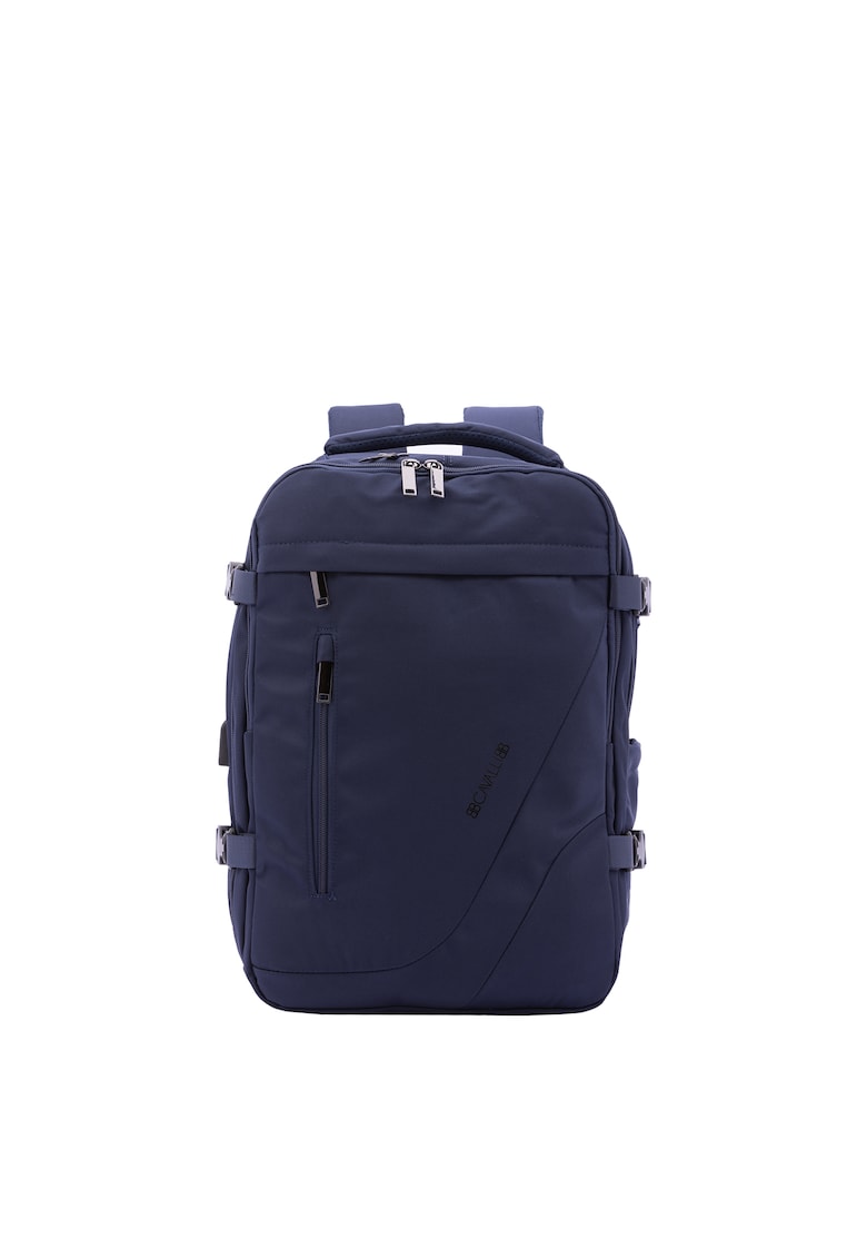 Rucsac cu buzunare multiple - Albastru