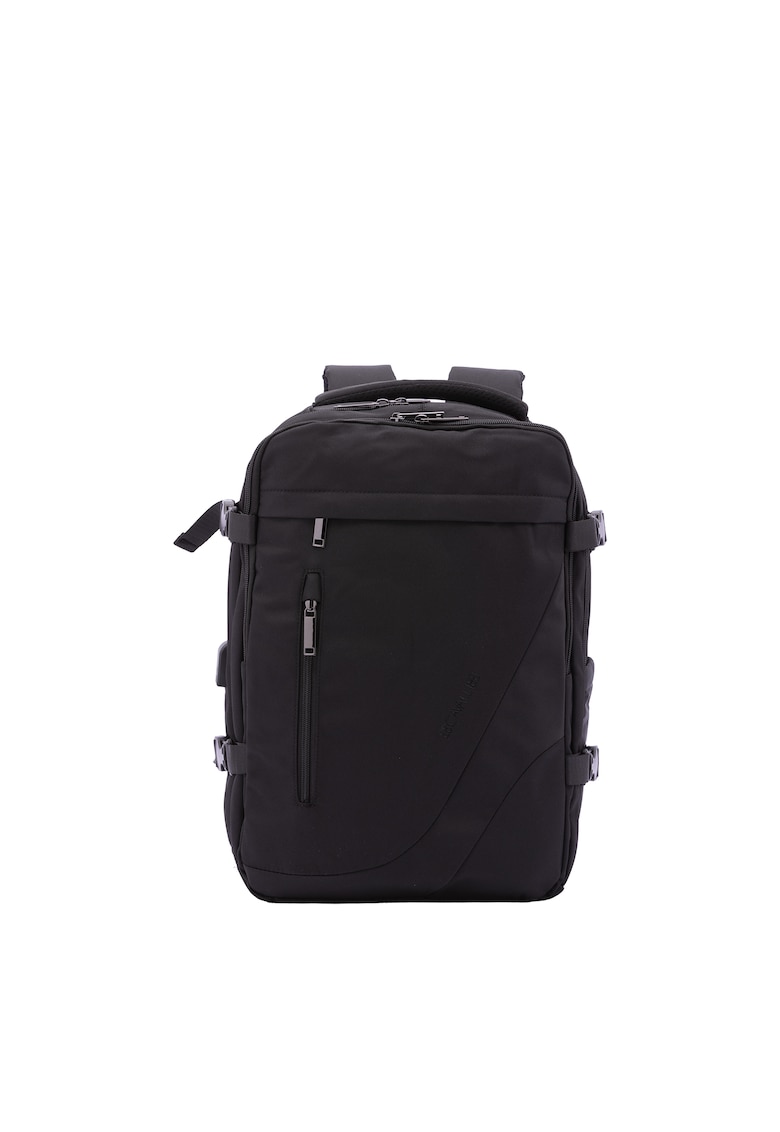 Rucsac cu buzunare multiple - Negru