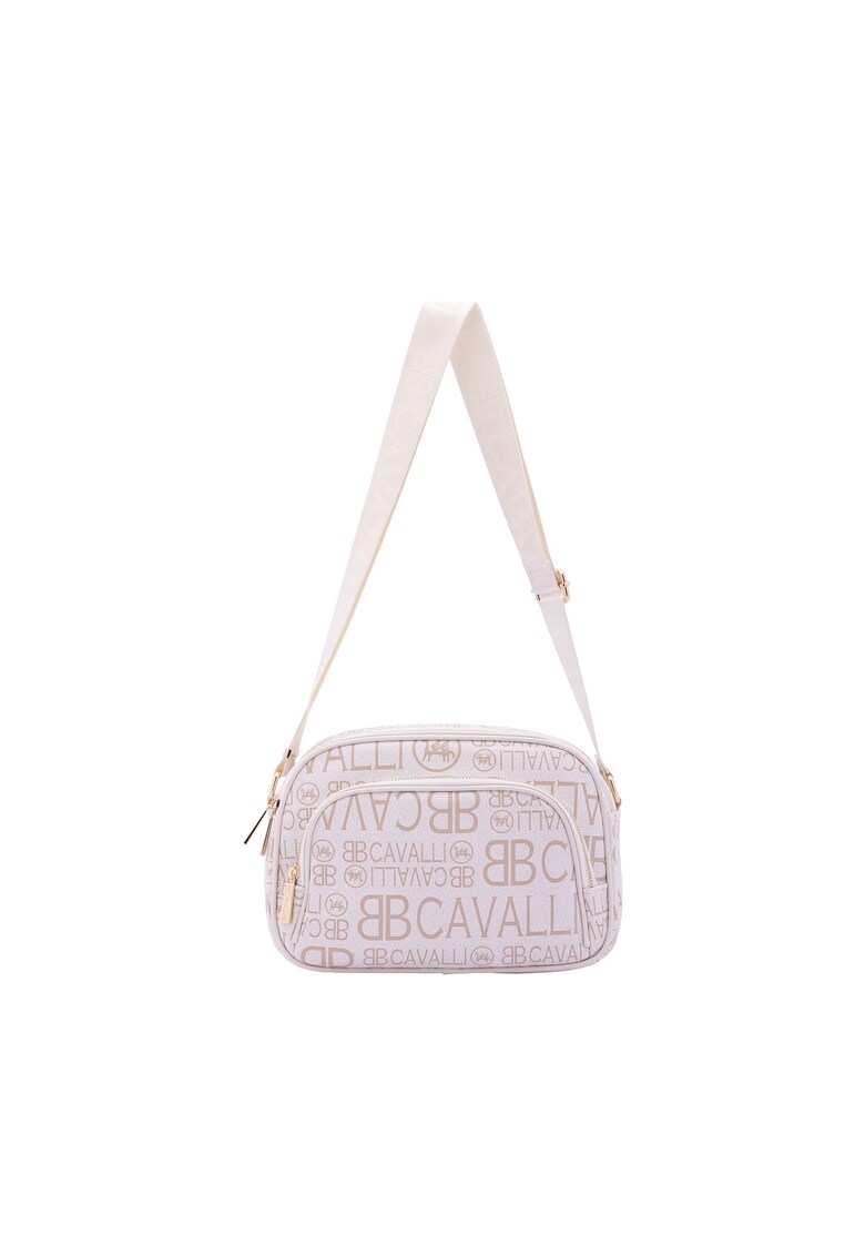 Geanta crossbody cu imprimeu - Bej