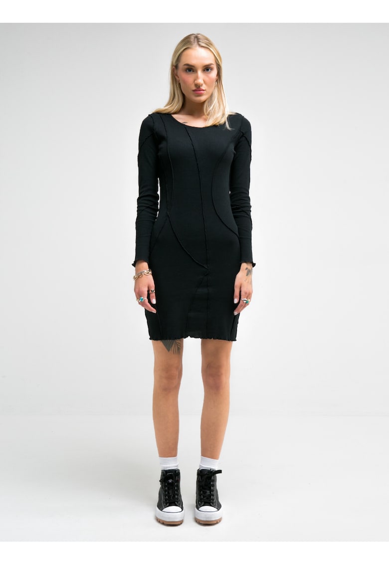 Rochie bodycon mini Malgosara - Negru