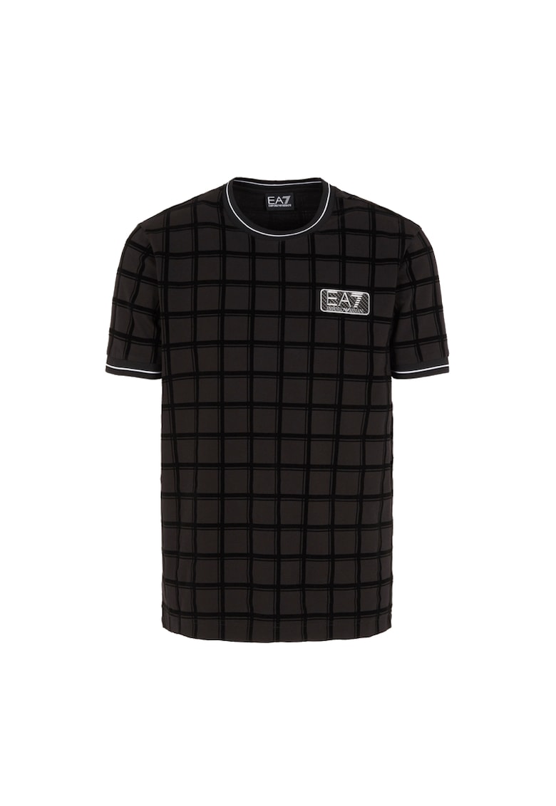 Tricou pentru Drumetie - 6RPT33-PJSNZ-1200 - Negru - Negru