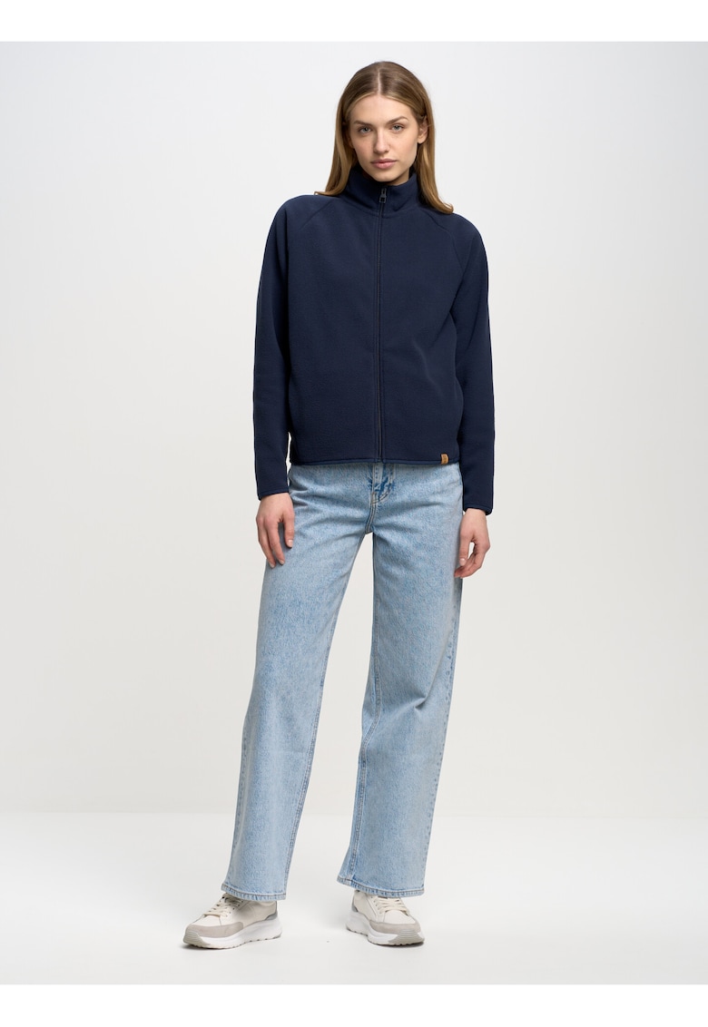 Bluza de trening din fleece cu fermuar Sherley Bluza de trening din fleece cu fermuar Sherley