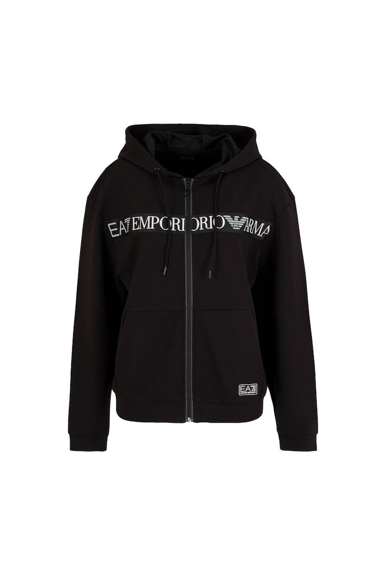 Bluza pentru Femei - w hoodie fz - 3DTM19-TJKWZ-1200 - M INTL - Negru