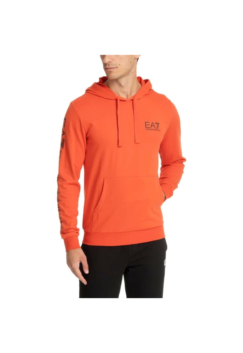 Hanorac pentru Drumetie - 8NPM18-PJ05Z-1672 - Portocaliu - Portocaliu