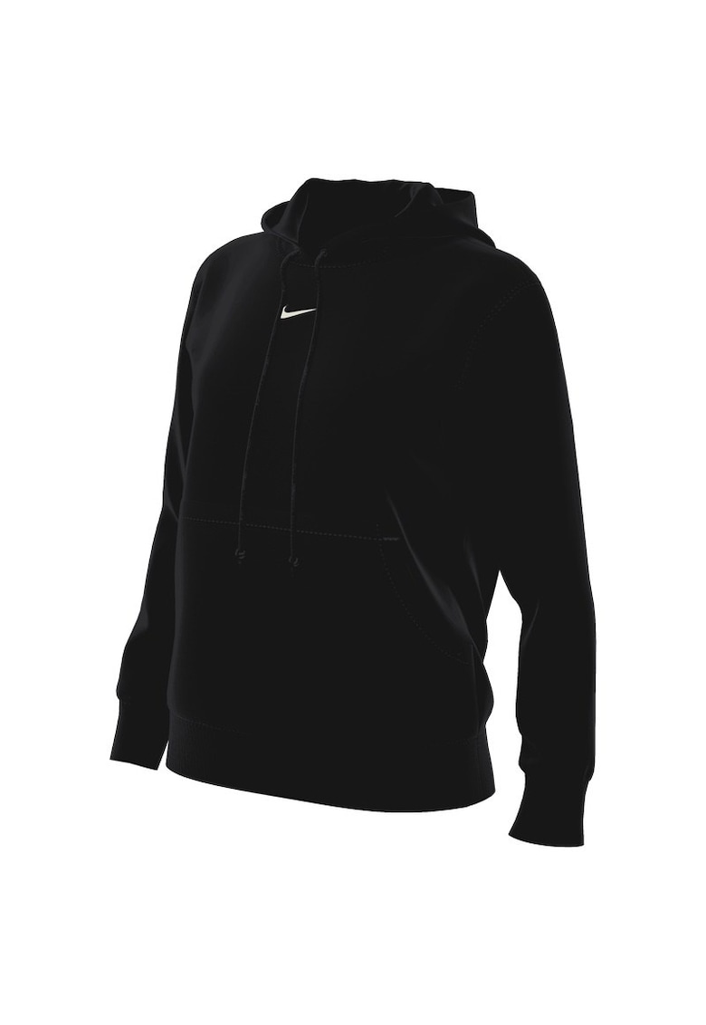 Hanorac  pentru Femei - w nsw phnx flc std po hoodie - DQ5872-010 - 2XS INTL - Negru