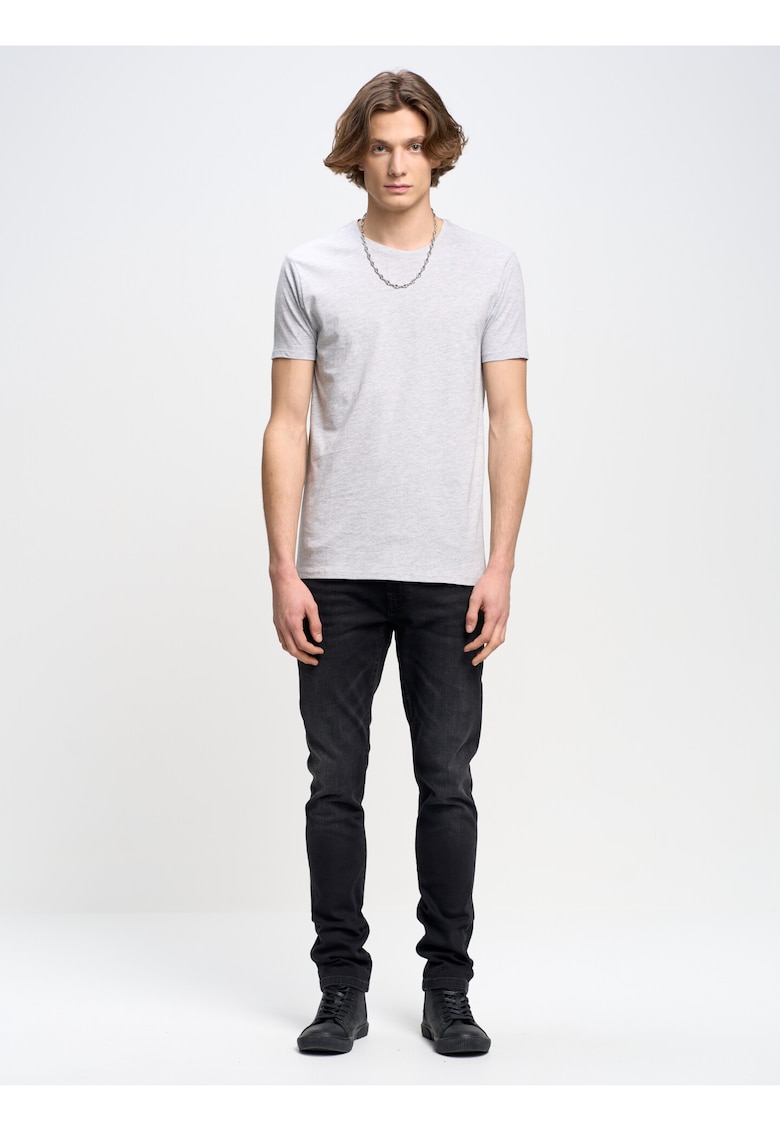 Tricou uni regular fit Basic