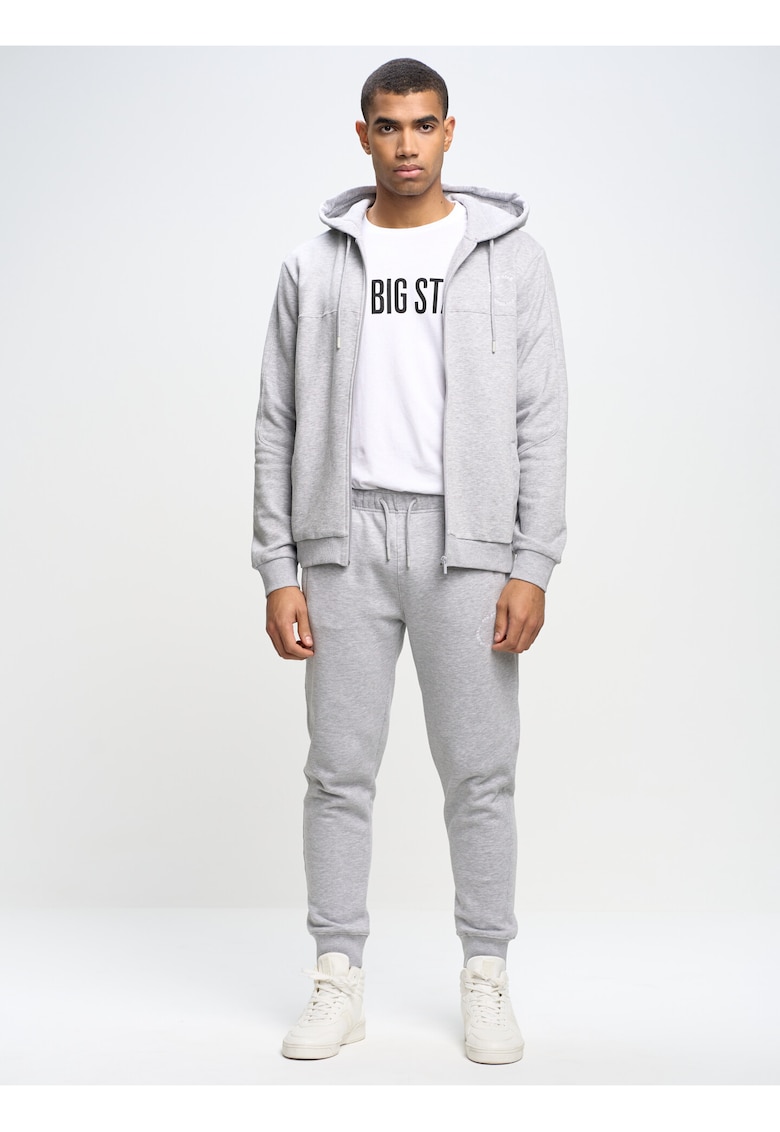 Pantaloni sport cu buzunare oblice Kersyn - Gri