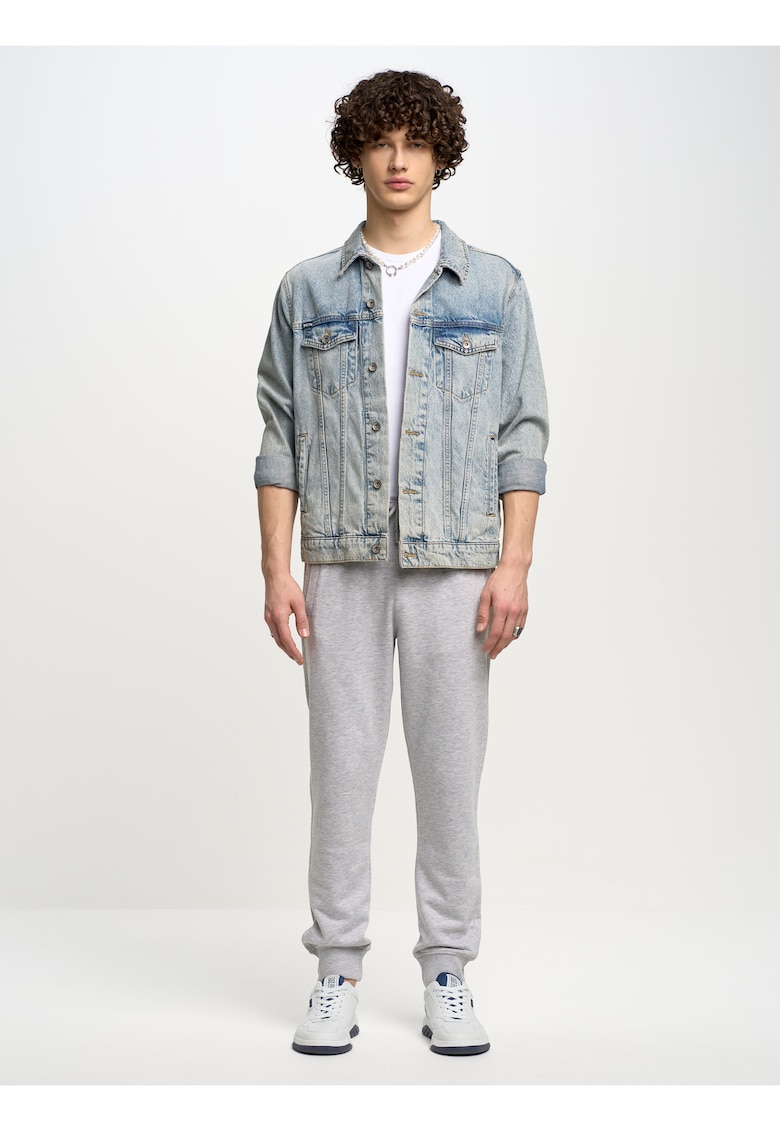 Big Star Pantaloni sport cu buzunare cu fermoar Pylyp 901