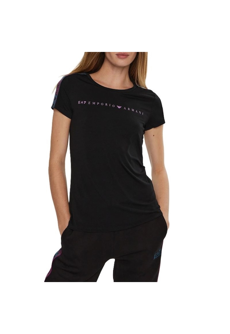 EA7 Tricou pentru Drumetie - 6DTT03-TJKUZ-1200 - Negru - Negru