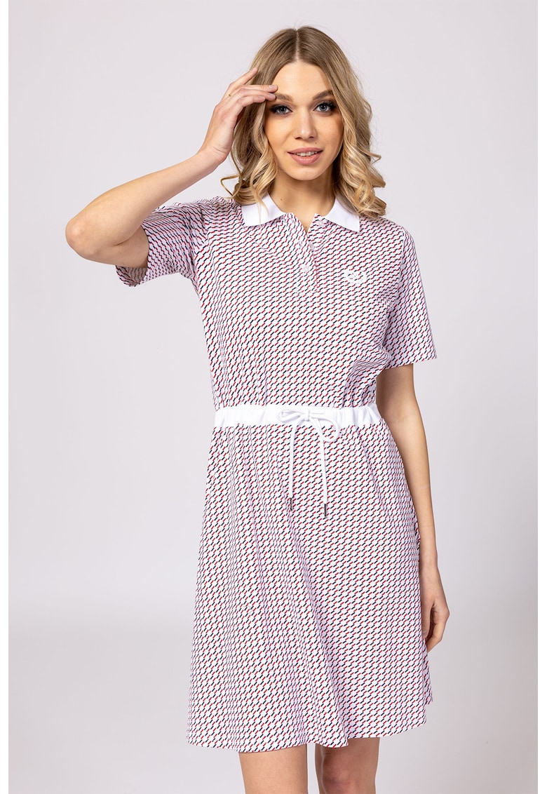 Rochie polo cu model si snur