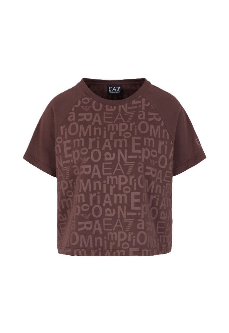 Tricou pentru Drumetie - 7W000005-AF10201-UA006 - Maro - Maro