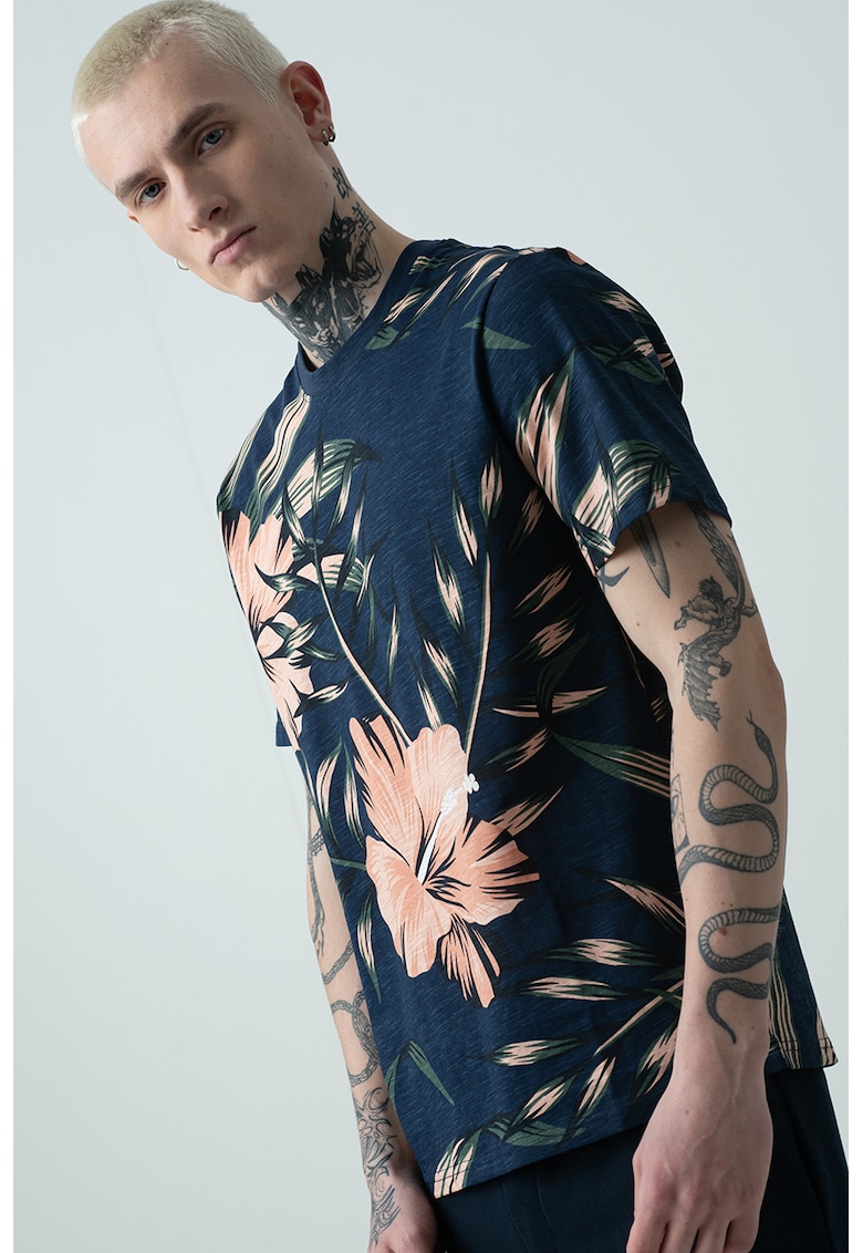 Tricou cu imprimeu floral