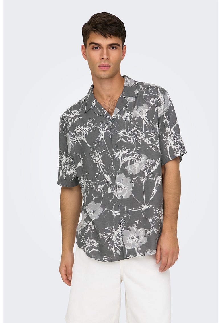 Camasa regular fit cu imprimeu