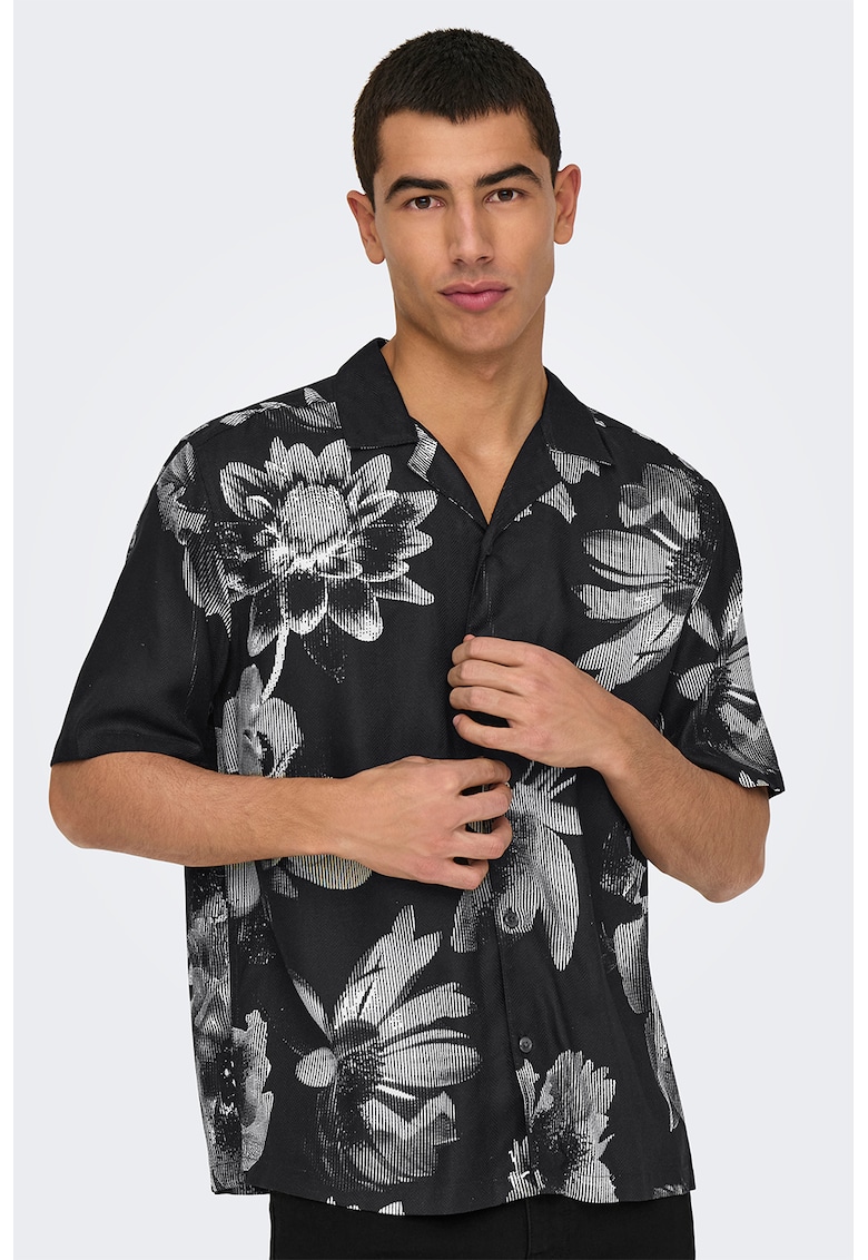 Camasa regular fit cu imprimeu