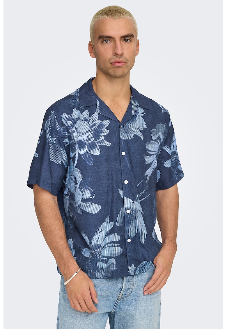 Camasa regular fit cu imprimeu