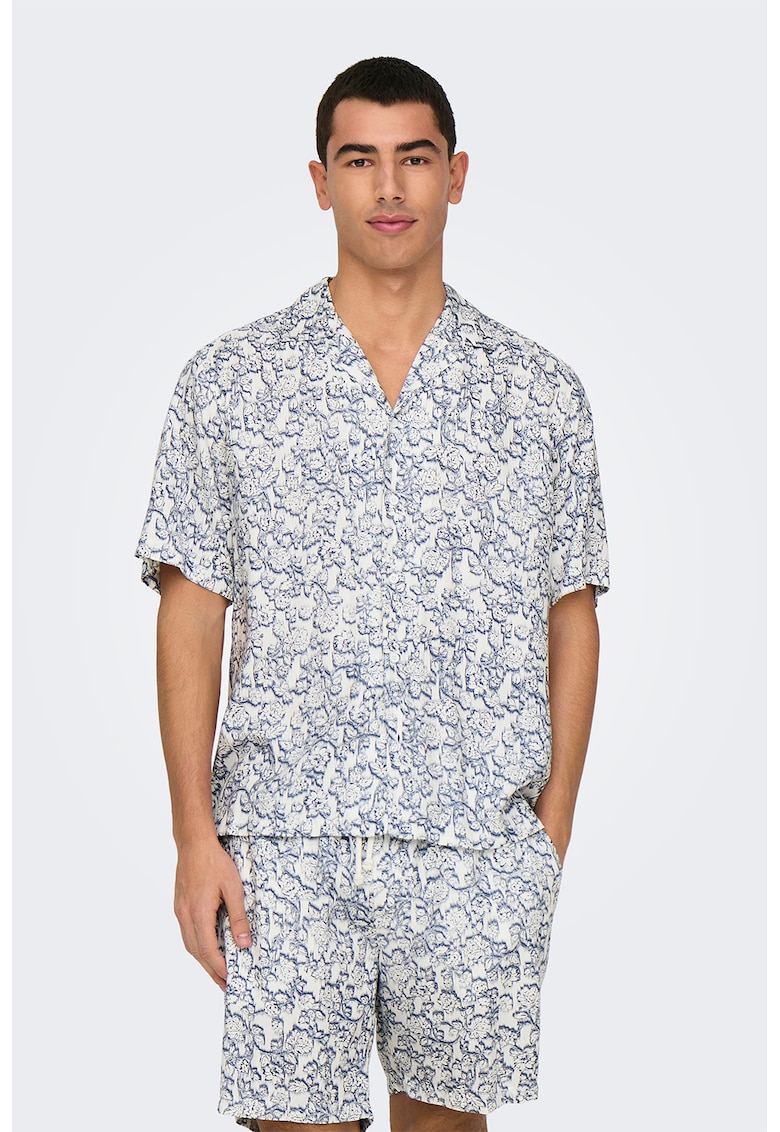 Camasa regular fit cu imprimeu