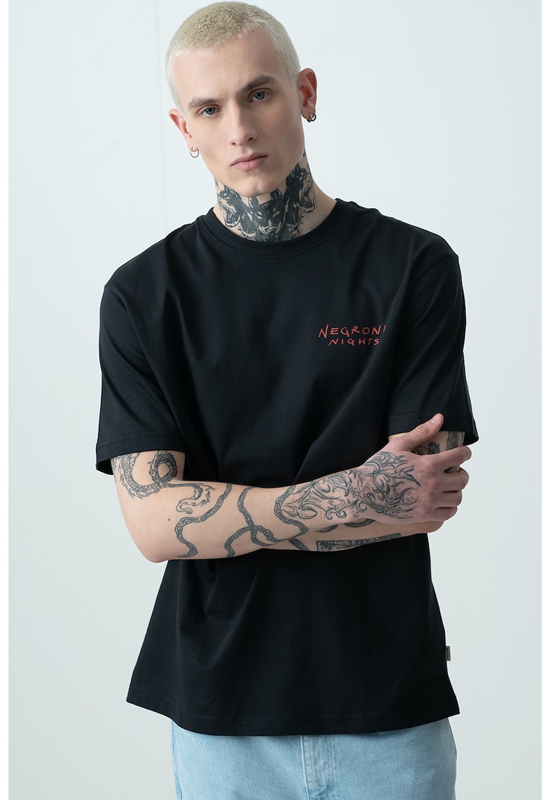 Tricou de bumbac organic cu model grafic