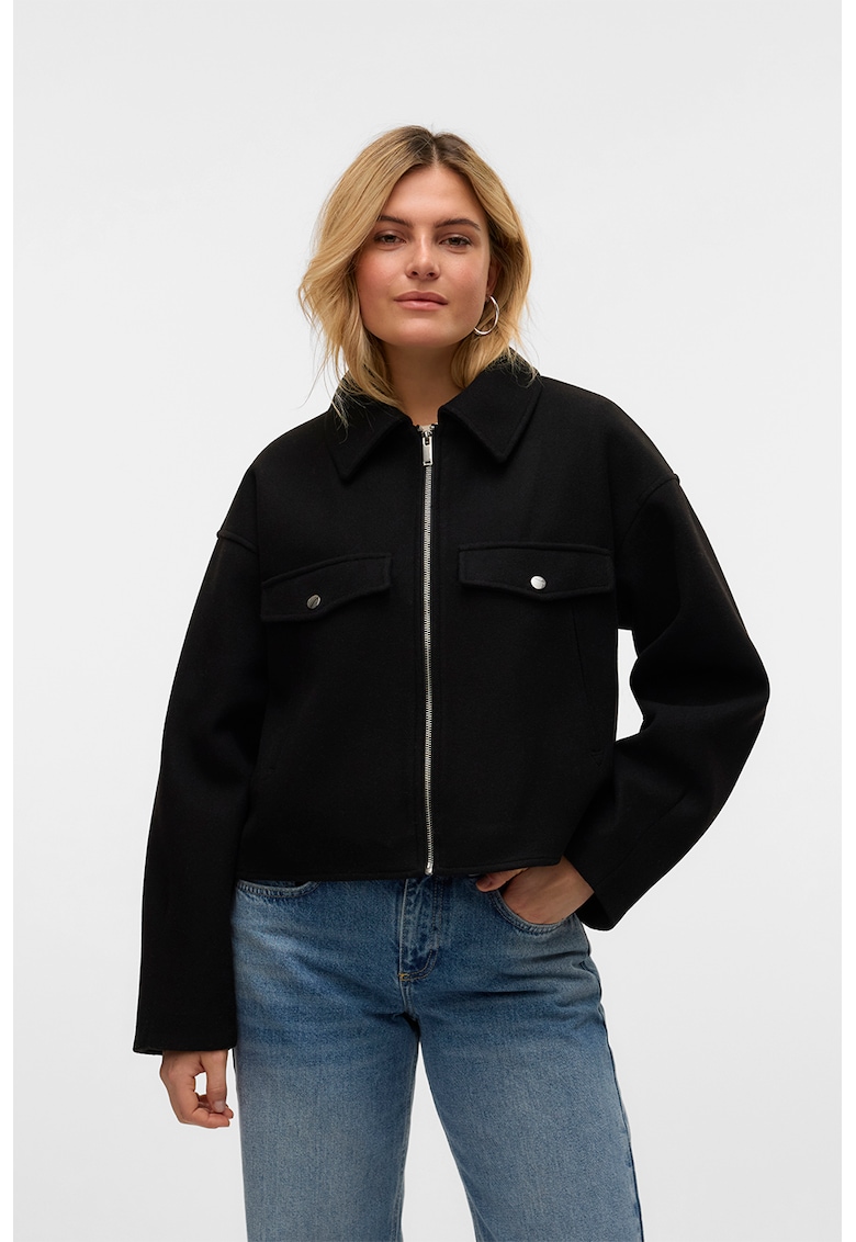 Jacheta uni cu fermoar