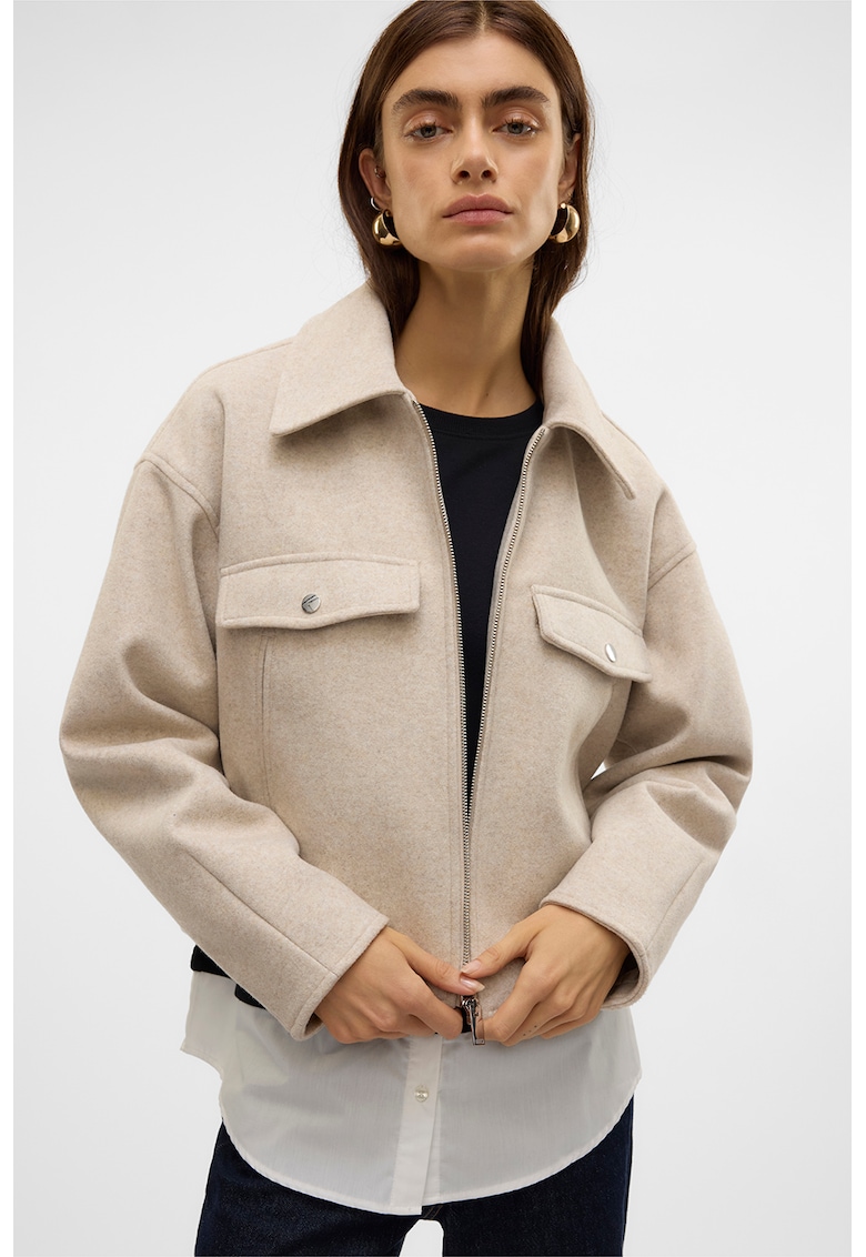 Jacheta uni cu fermoar