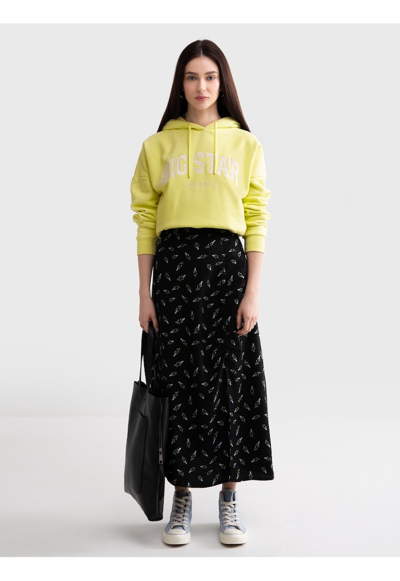 Fusta evazata cu talie inalta