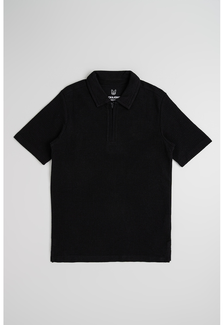 Tricou polo striat