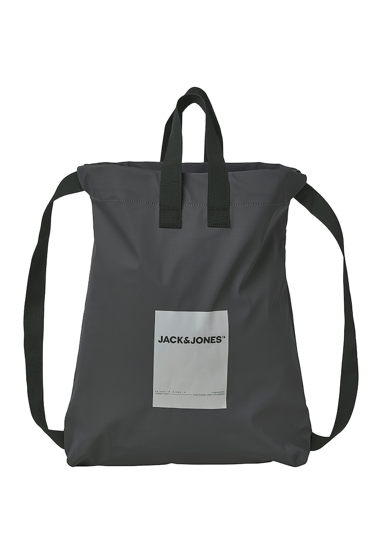 Rocsac tote cu imprimeu logo - Gri inchis