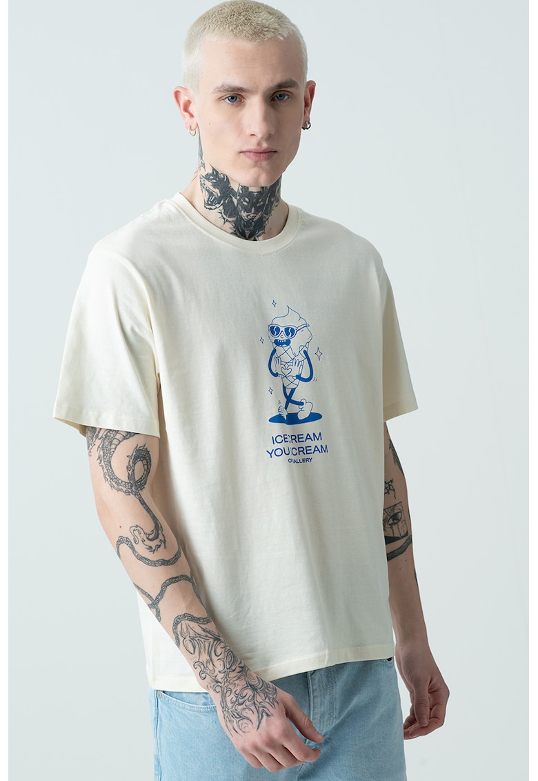 Tricou cu imprimeu grafic Jorunoexpect