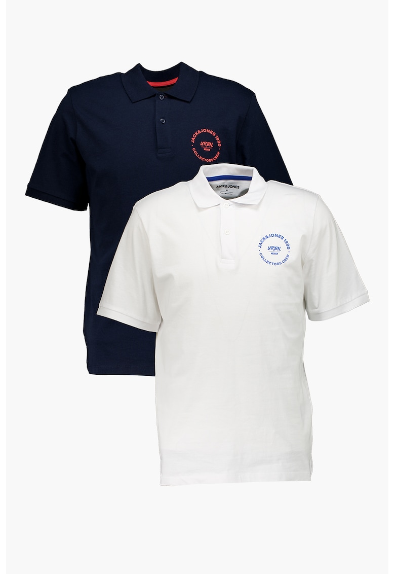 Set de tricouri polo JJSimon - 2 piese