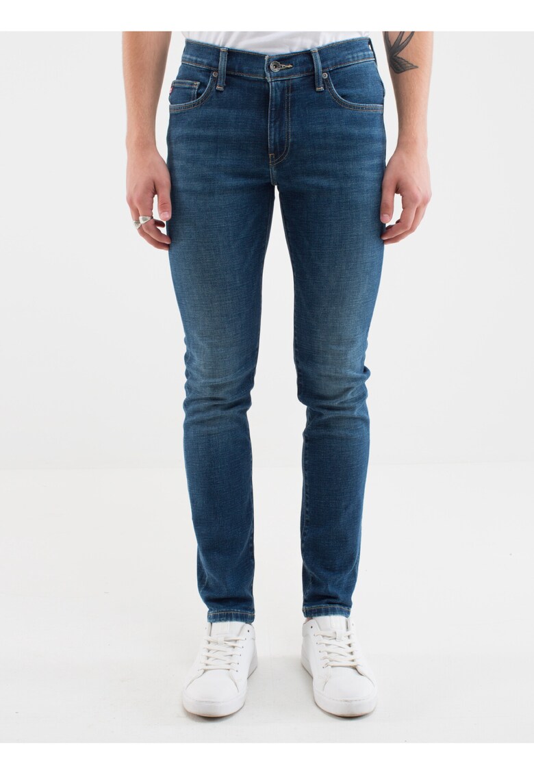 Blugi barbati Jeffray 366 - skinny - bleumarin - denim