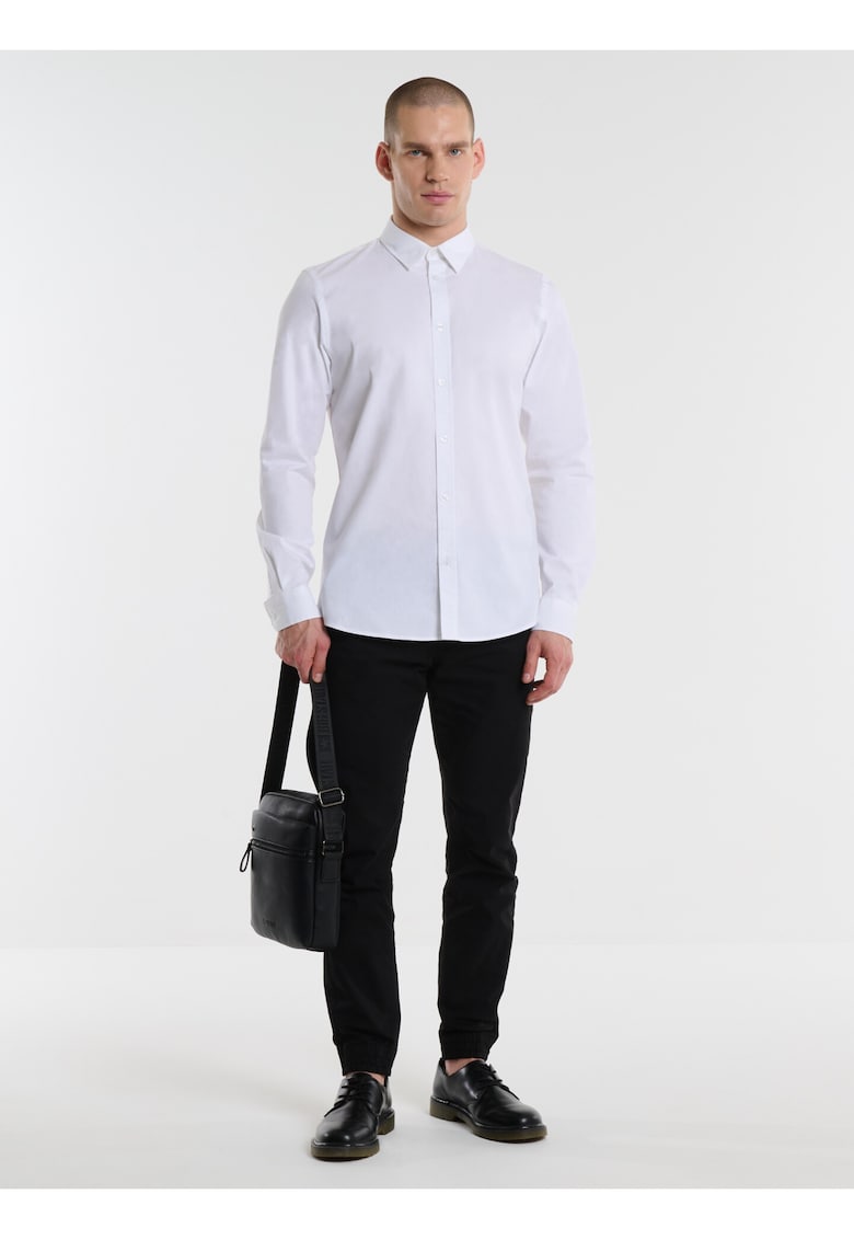 Camasa Clasica Din Amestec De Bumbac NISSIP LS 101