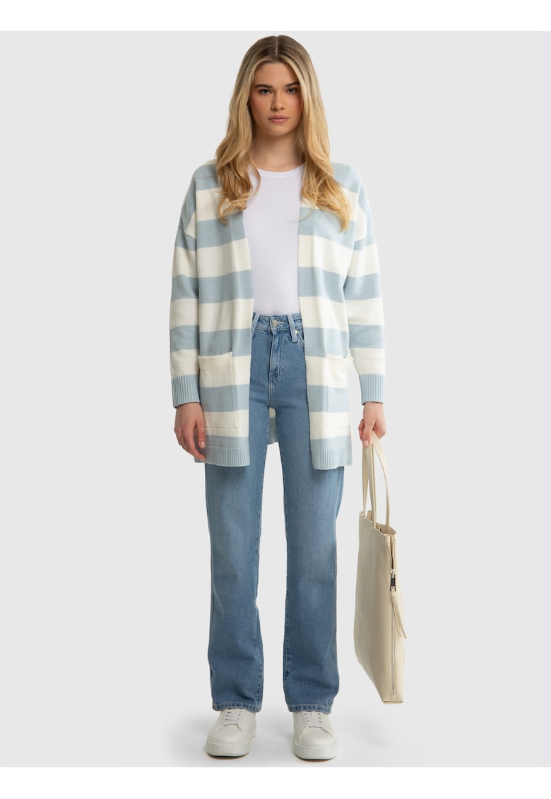 Cardigan cu model in dungi Marilla 400