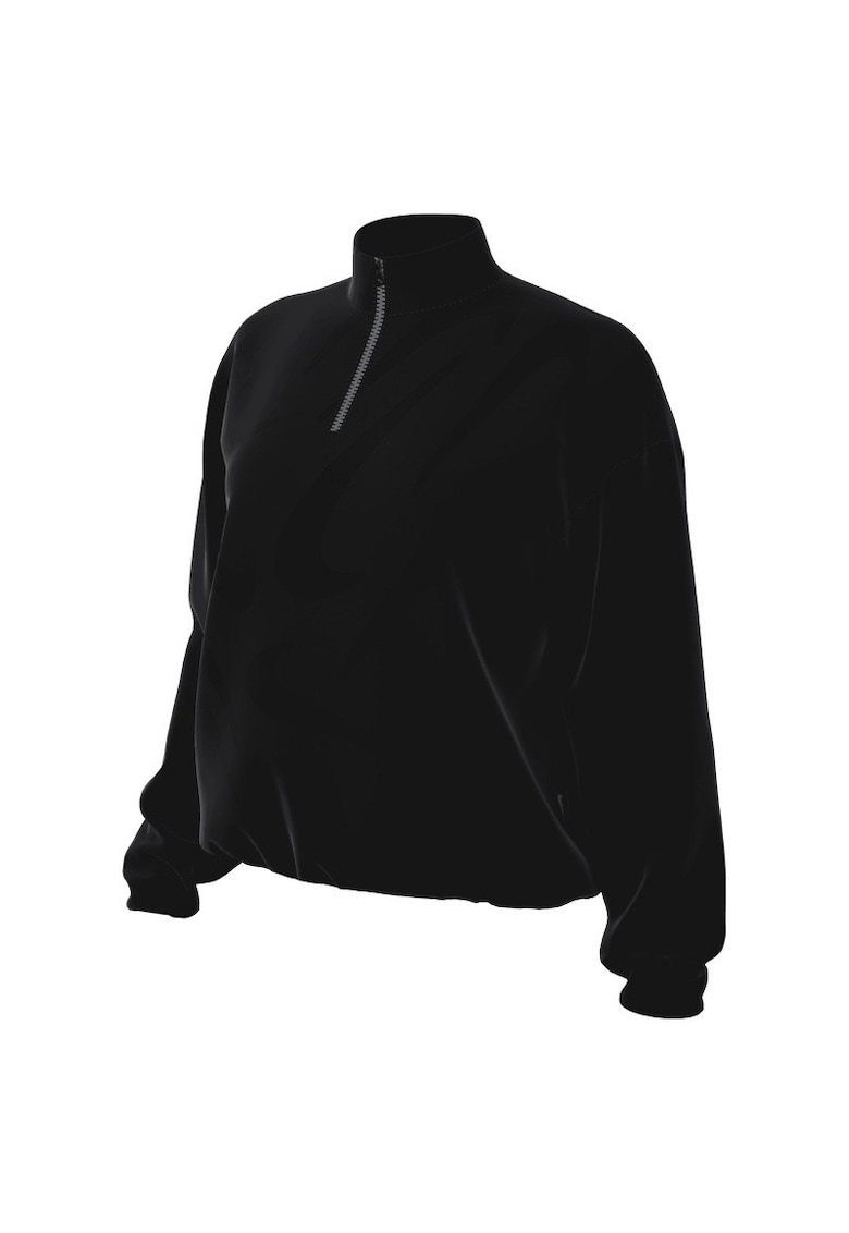 Bluza cu fermoar  W NSW CLLCTN COZY LOGO QZ-FV7806-010