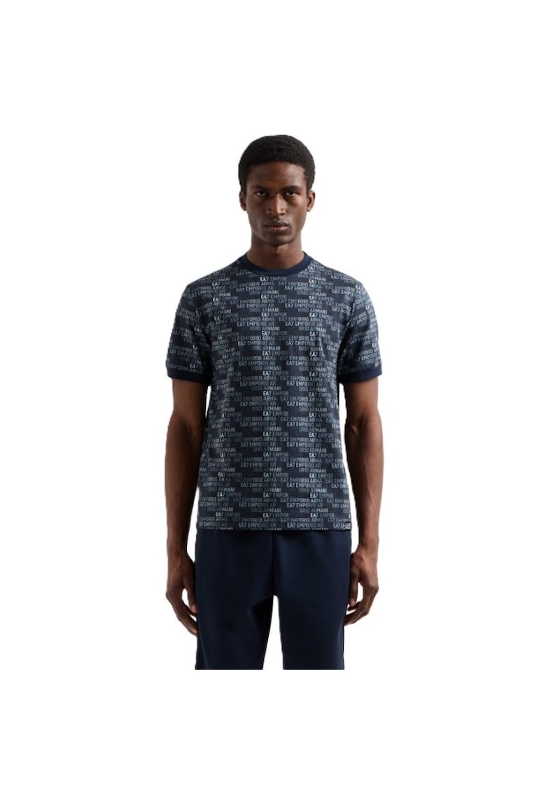 Tricou pentru Barbati - 7M000208-AF12874-UB102 - Albastru - Albastru