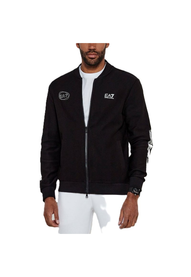 Bluza pentru Barbati - 7M000314-AF13527-UC001 - Negru - Negru