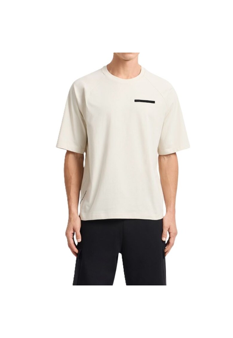 Tricou pentru Barbati - 7M000323-AF12874-U1112 - Bej - Bej