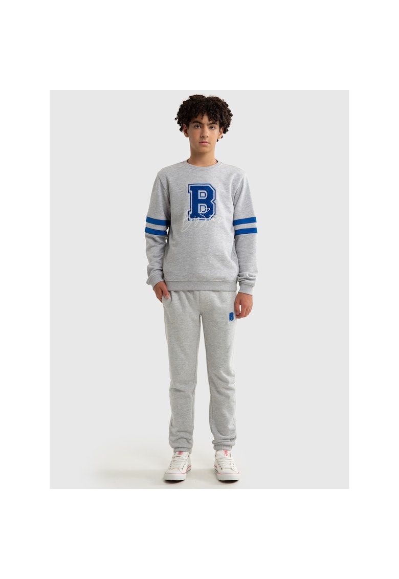 Bluzon cu monograma din terry