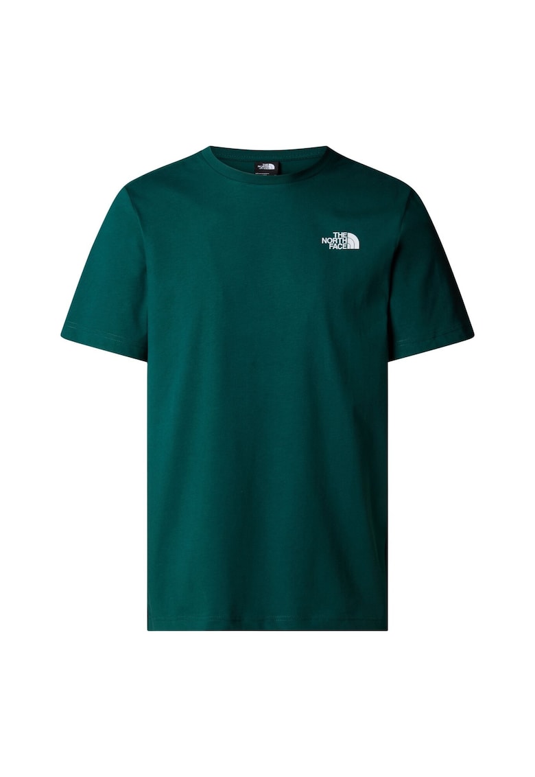 Tricou Vertical Ss NF0A89FP1NO1 Barbati Bleumarin - Verde