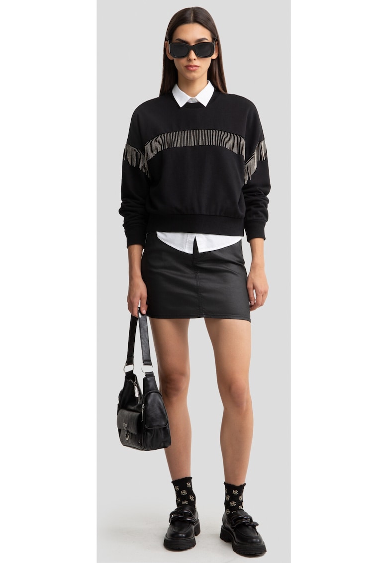 Fusta mini din denim Margaret 924