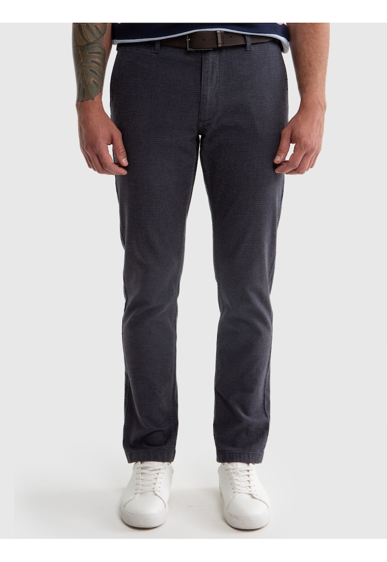 Pantaloni chino Marcos - Negru