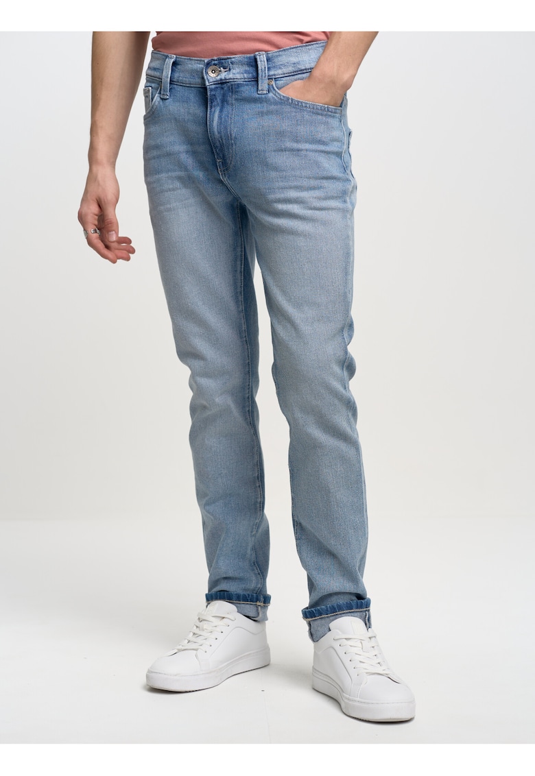Blugi slim fit cu talie medie Martin 213