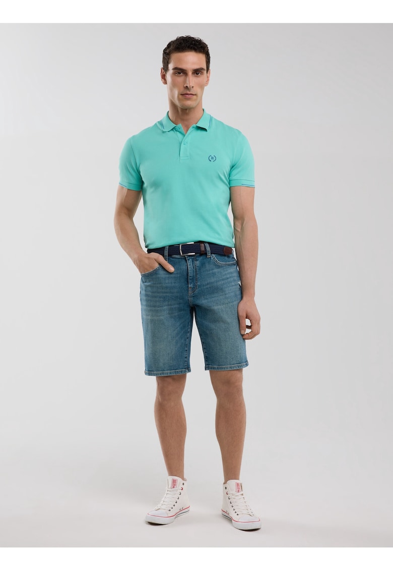 Pantaloni scurti barbati din denim