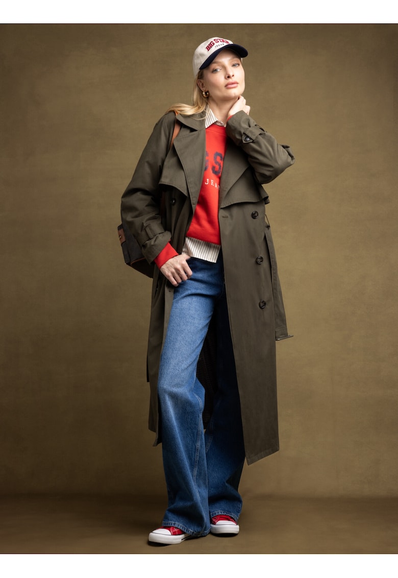 Trenci cu revere decupate Sigreena 303