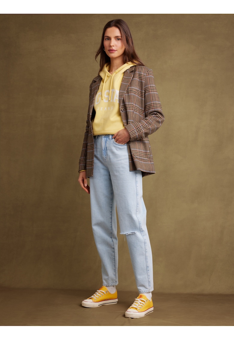 Sacou cu model in carouri Galani