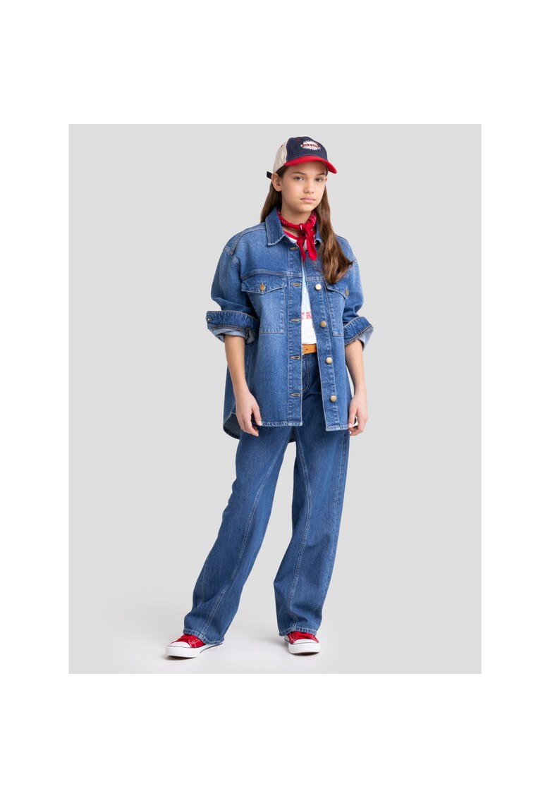 CAMASA DIN DENIM AMY LS 498