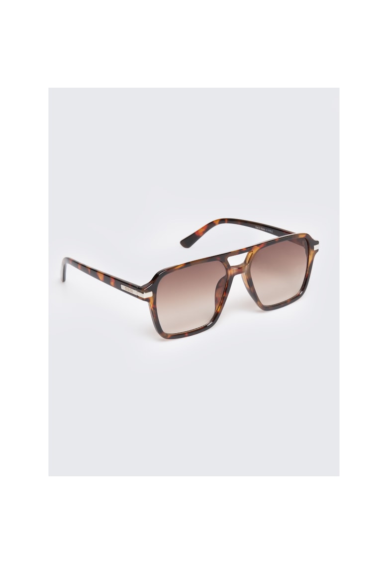 Ochelari de soare aviator Heden - Maro